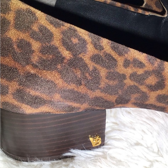 Veronica Beard leopard print shoes size 10 - Picture 6 of 9